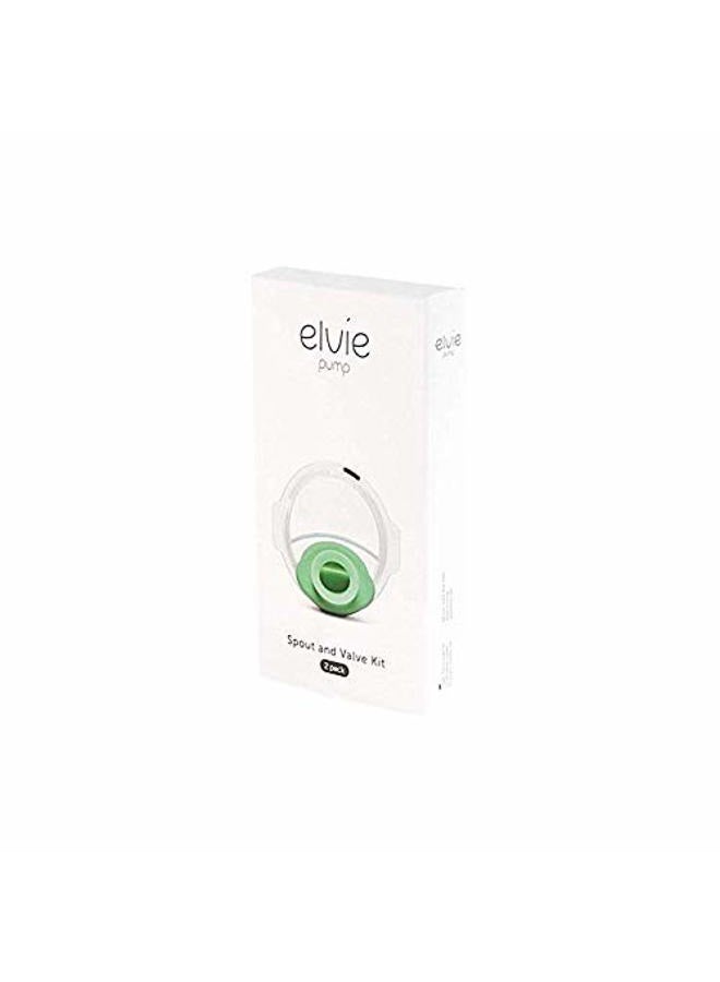 elvie Breast Pump Valve and Spout Kit - Accessories for Breastmilk Storage, Pumps & Breastfeeding Essentials - 2 Pack - Image 3